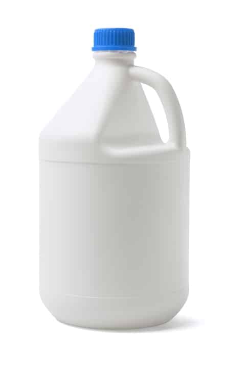 Plastic Container On White Background