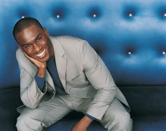 African American man in suit