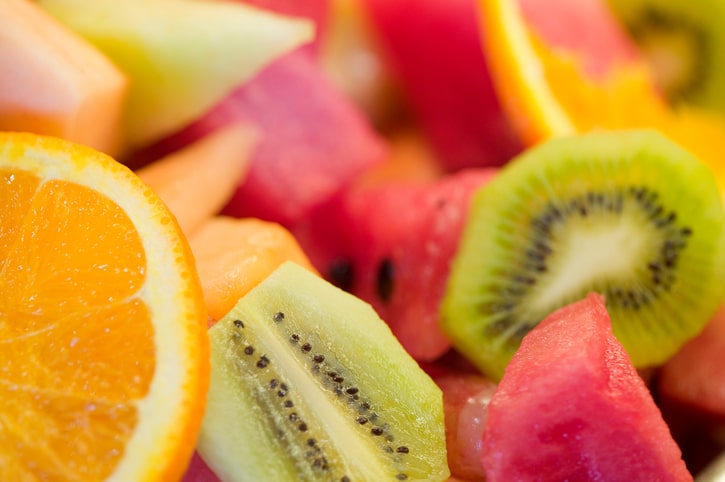 Sliced fruit