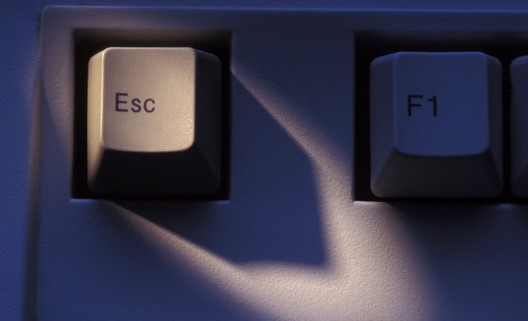 Escape key computer