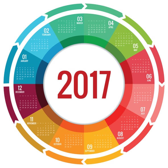 2017 calendar
