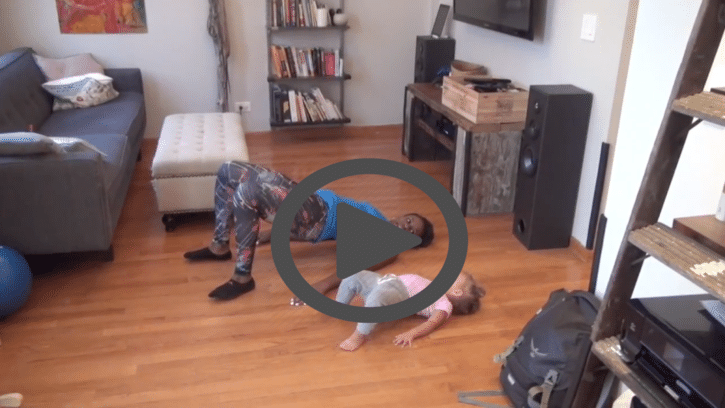Saran Dunmore baby workout