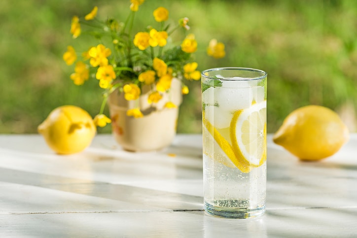 lemon water