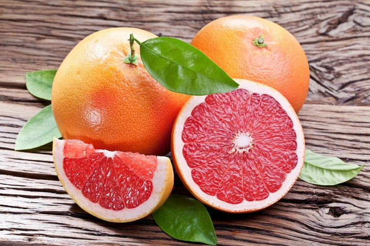 Grapefruits for liver