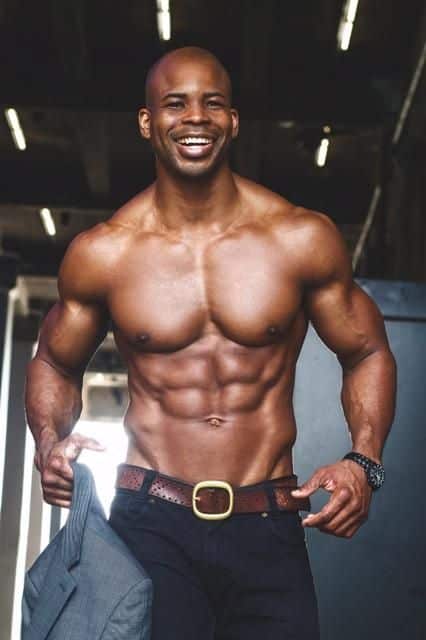 Ngo Okafor- black fit man
