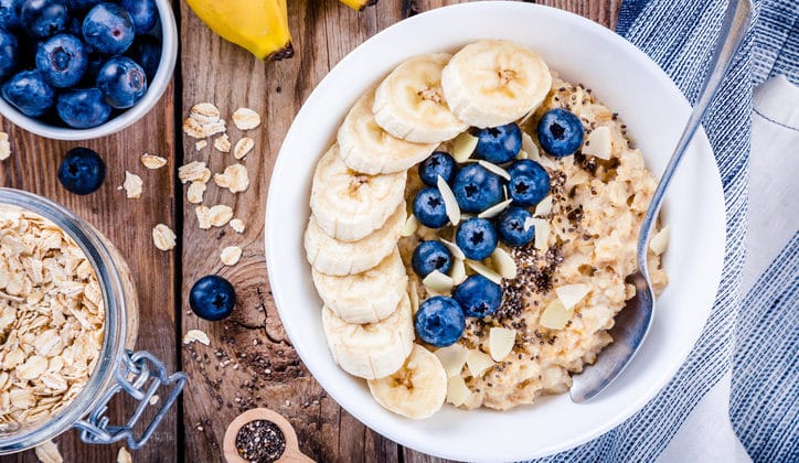 oatmeal with fruit