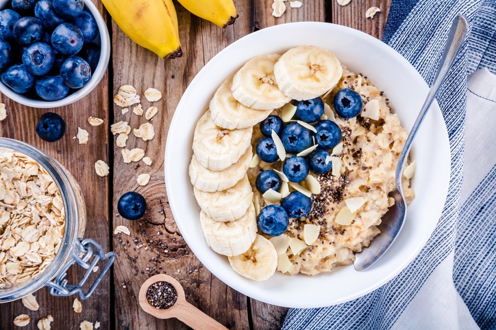 oatmeal with fruit