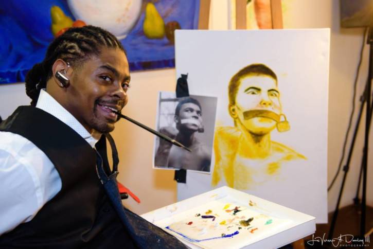 Antonio Davis Harlem Fine Arts Show