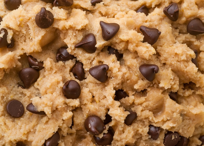 raw cookie dough