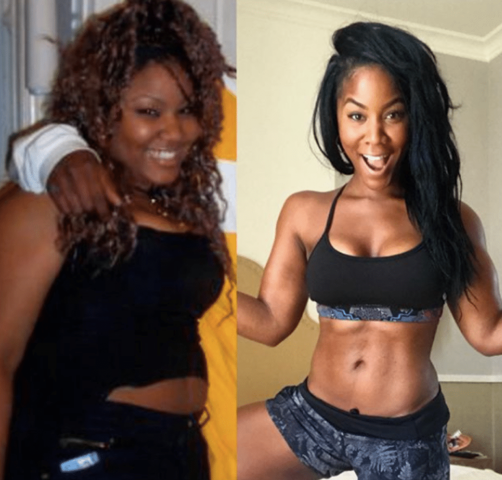 100 pound weight loss before and after