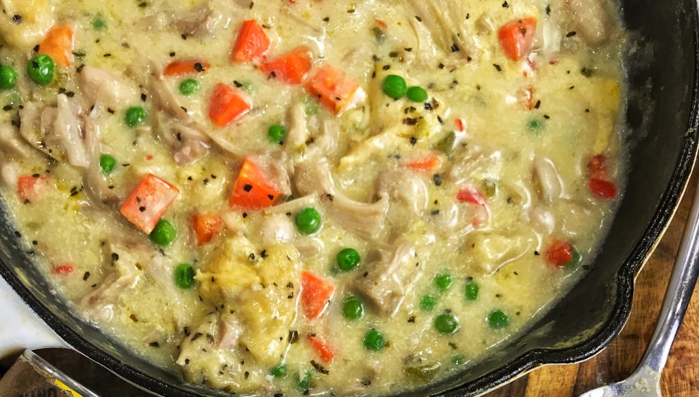 vegan chicken and dumplings