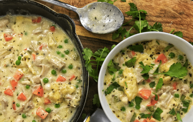 vegan chicken and dumplings