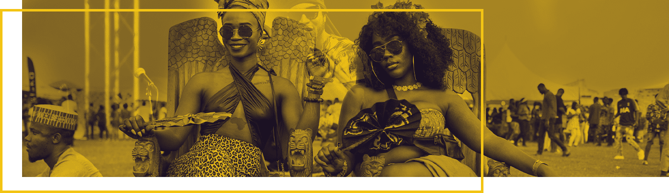 African festival poster
