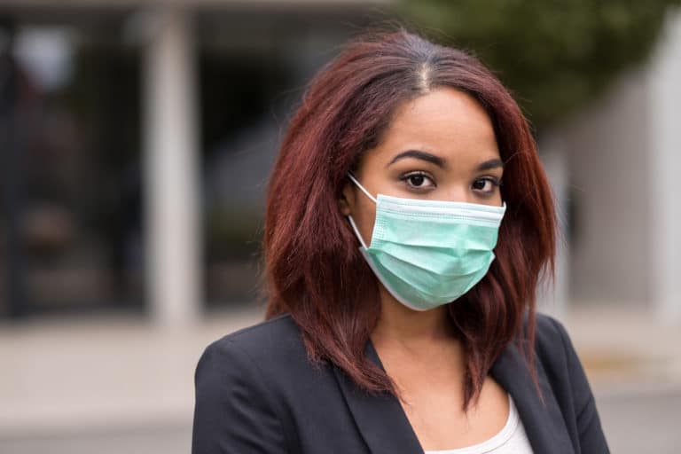 Wearing Health Mask