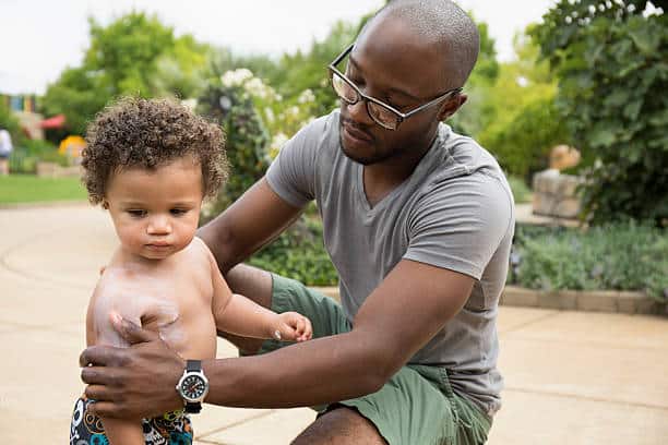 caring for a baby