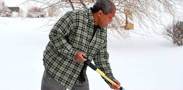 shoveling snow and heart attacks