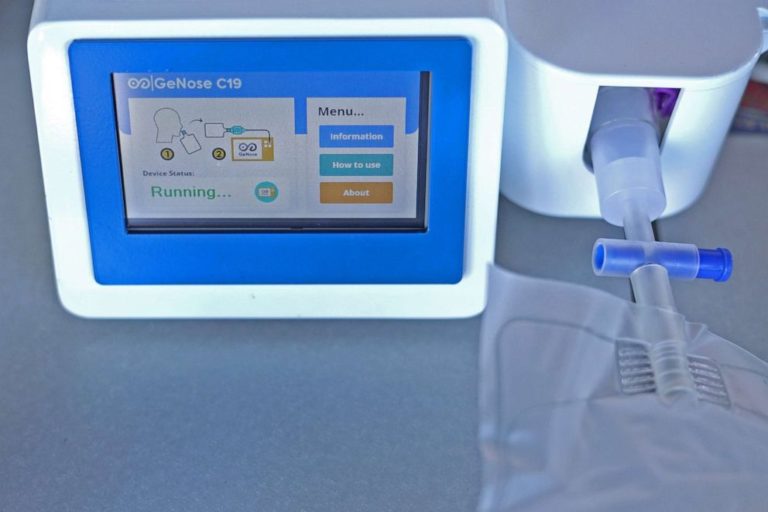 COVID breath test