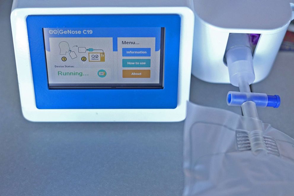 COVID breath test