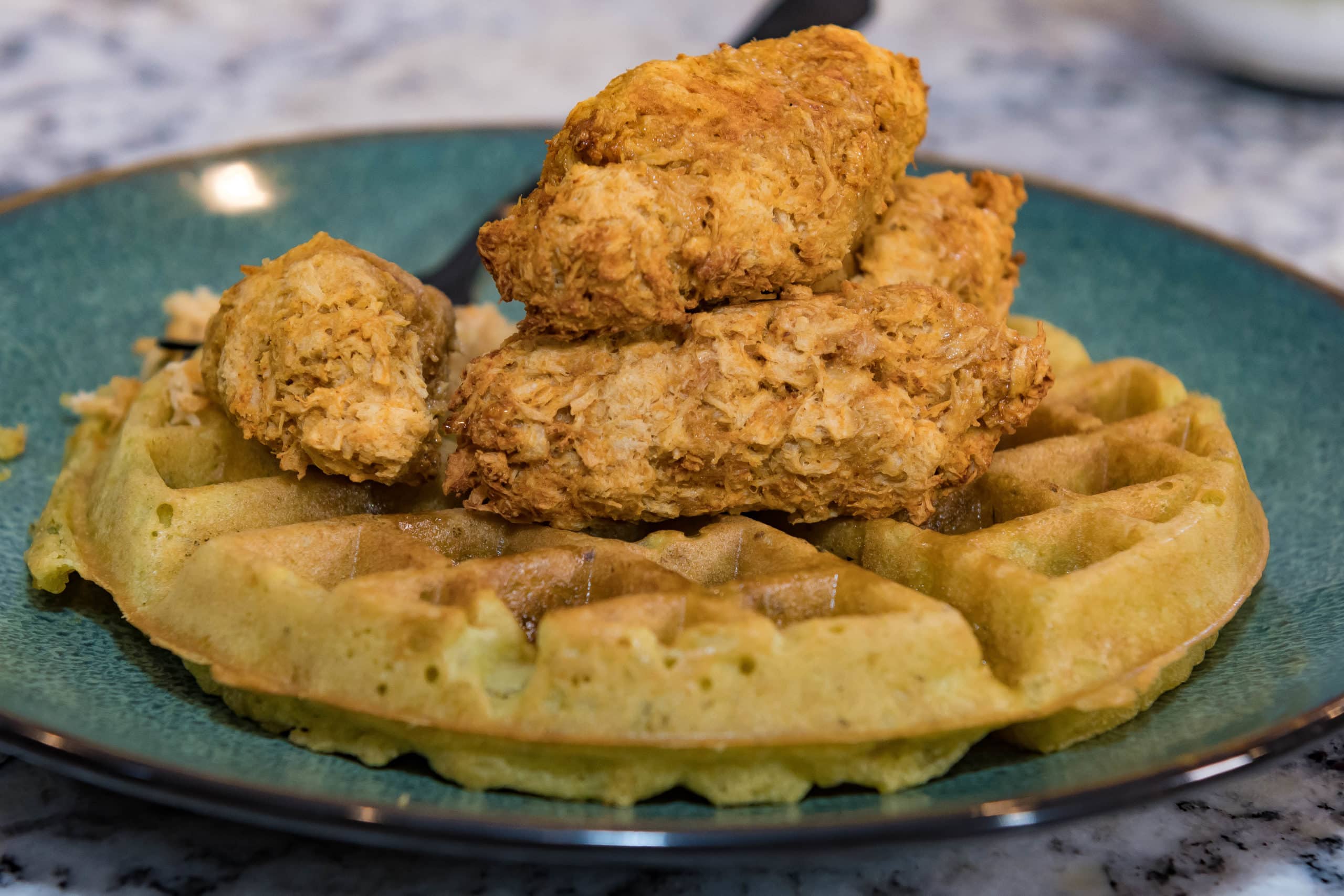 avocado waffles