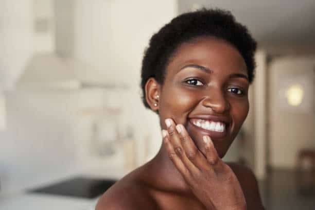 glowing skin