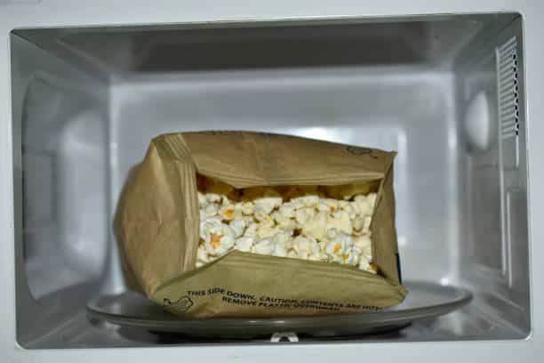 microwave popcorn
