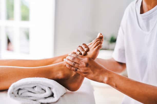 foot massage for asthma