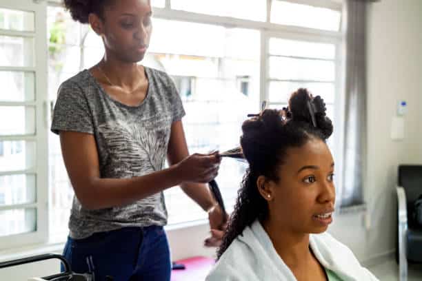 heat damaged hair