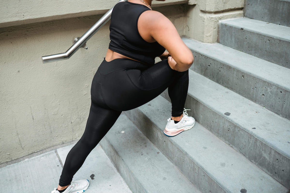 stair-climbing workout