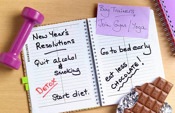new year's resolutions