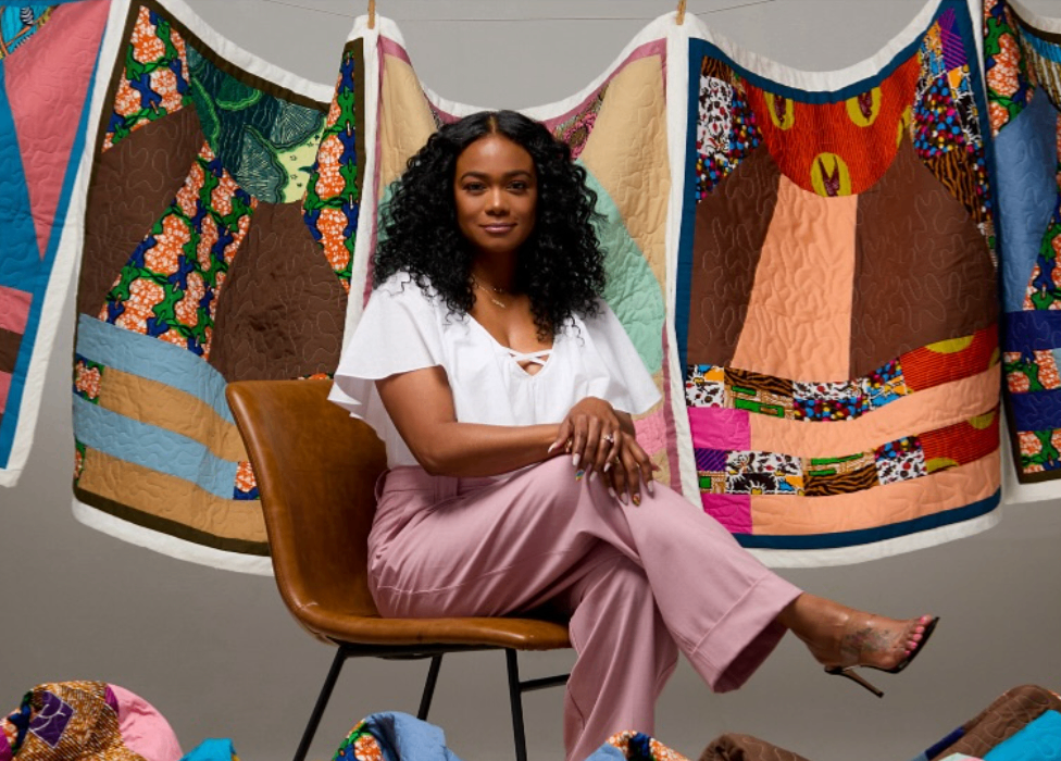 Tatyana Ali quilts